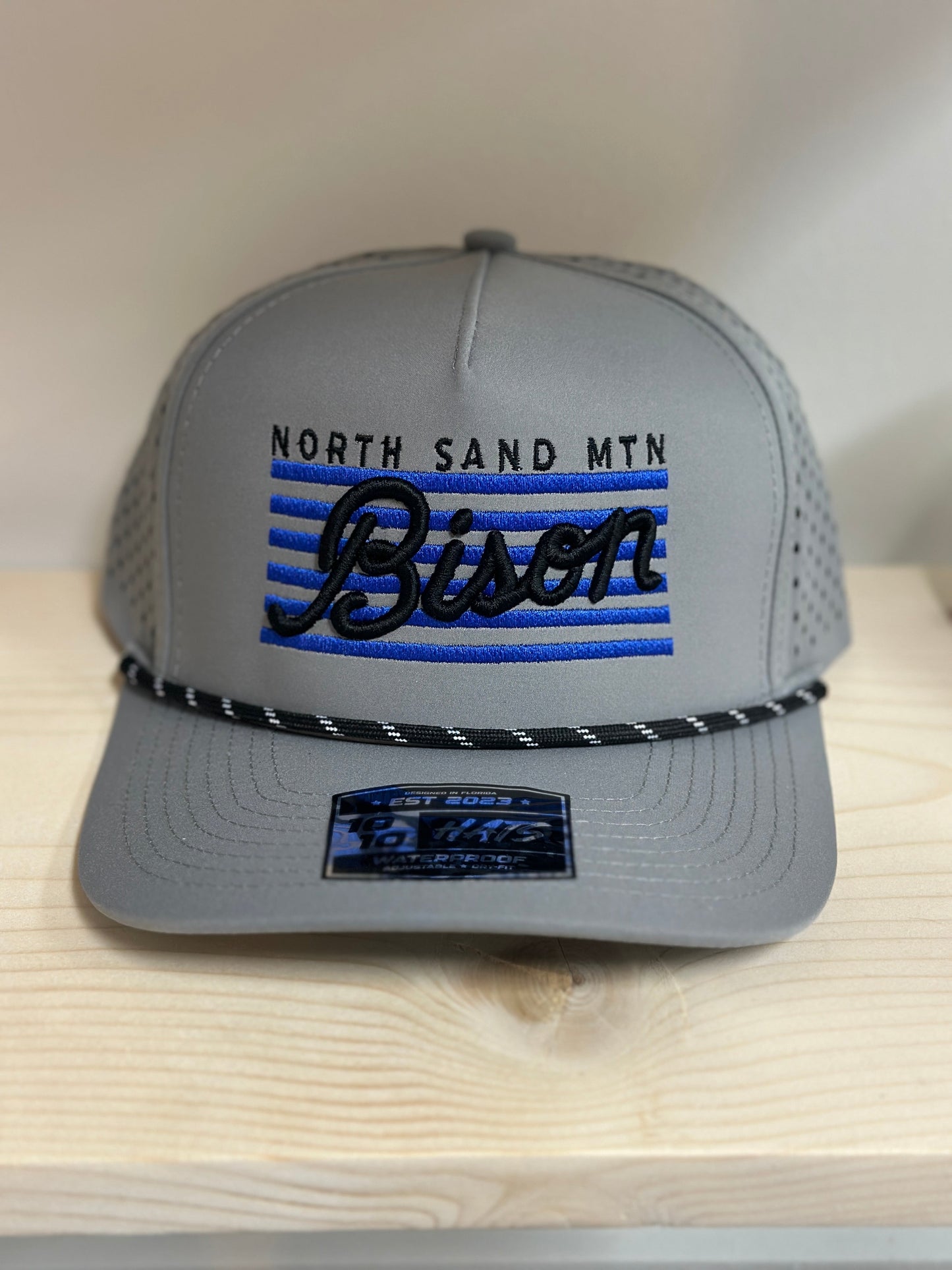 North Sand Mountain Gray Rope Hat