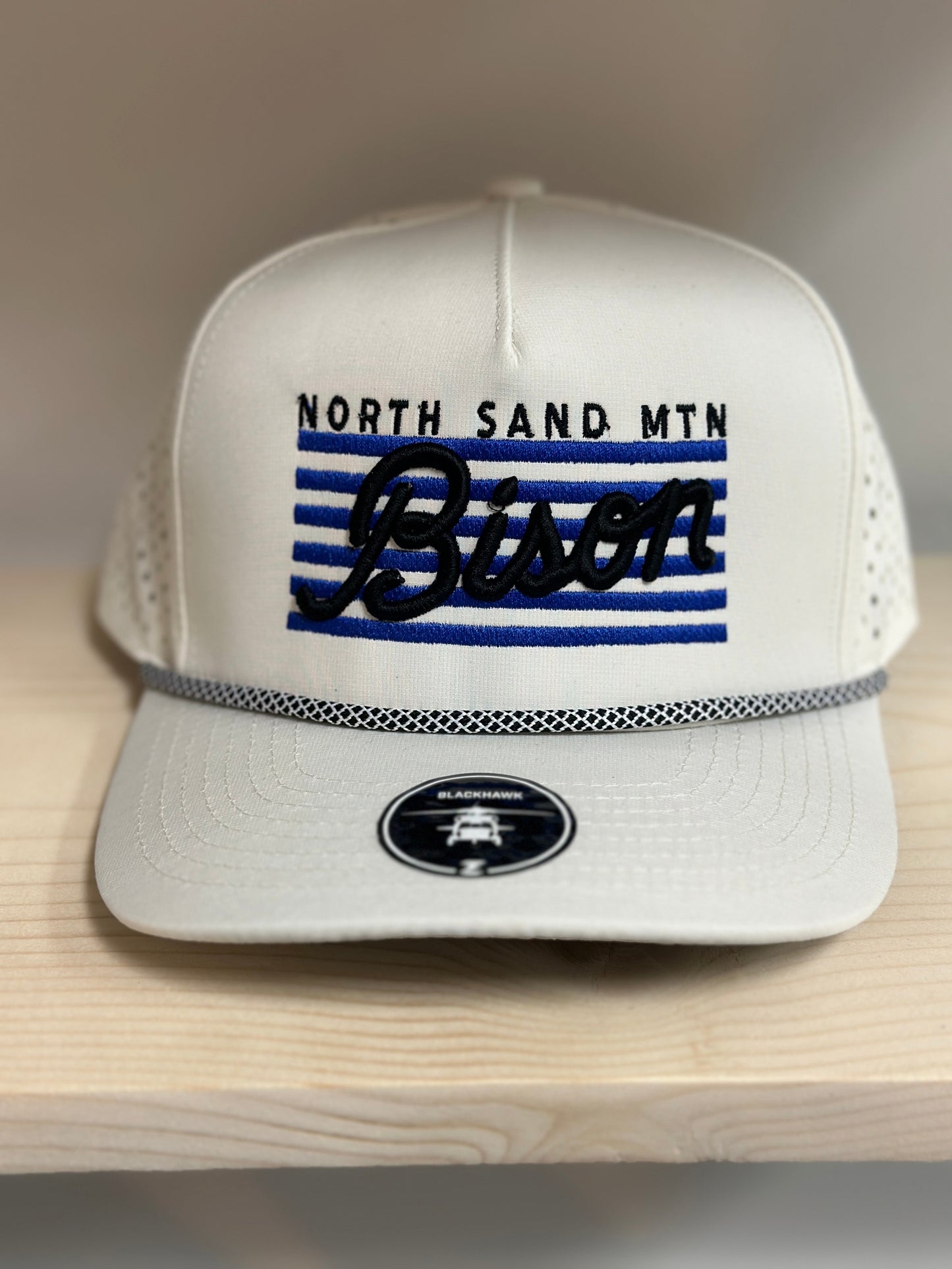 North Sand Mountain White Rope Hat