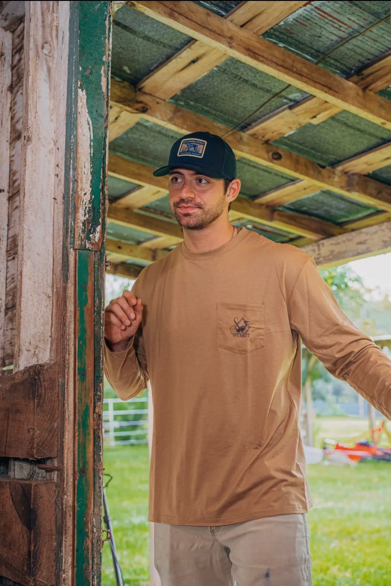 Southern Strut Casual Long Sleeve Tee