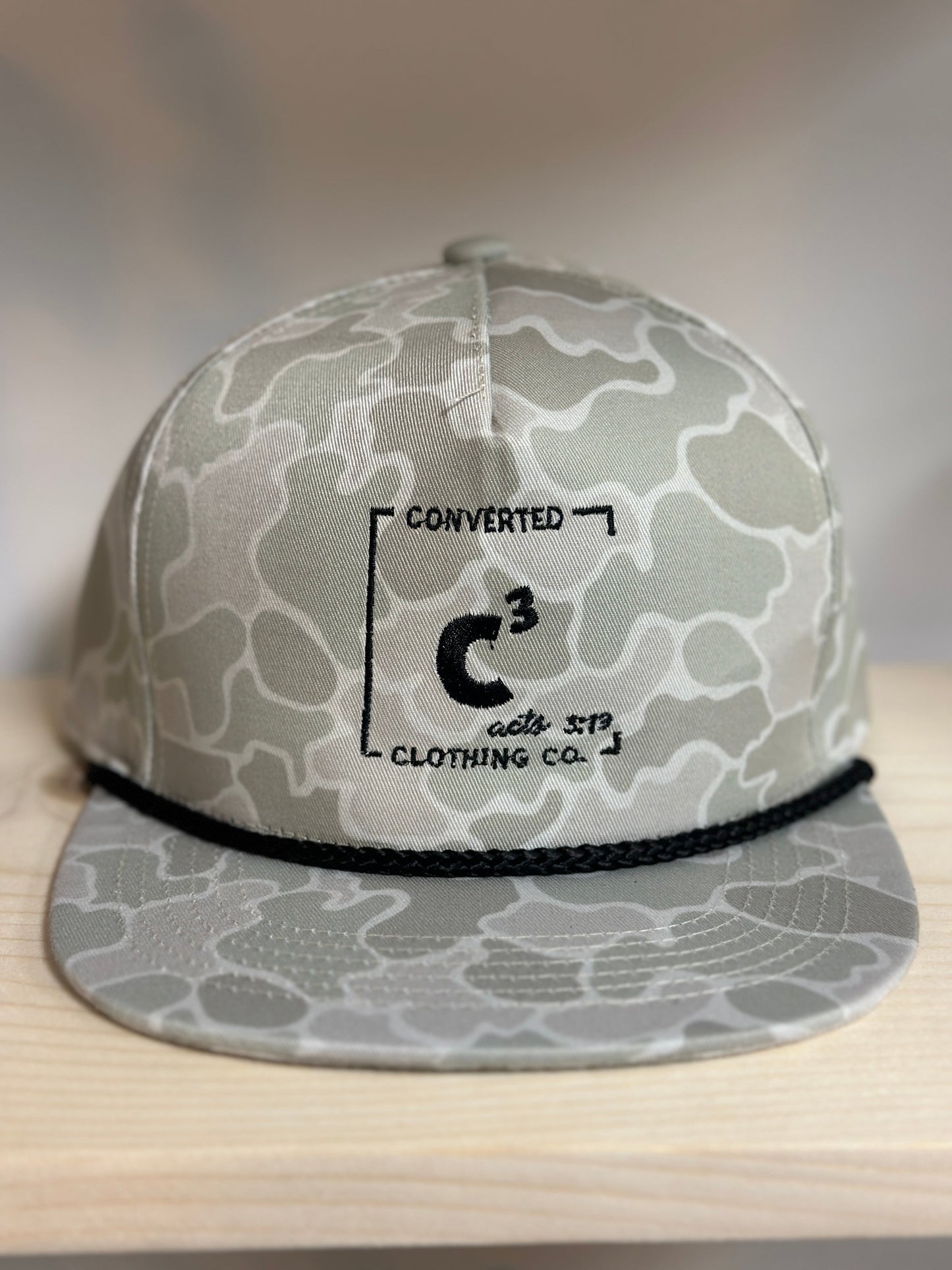 Converted Clothing Co Light Camo Rope Hat