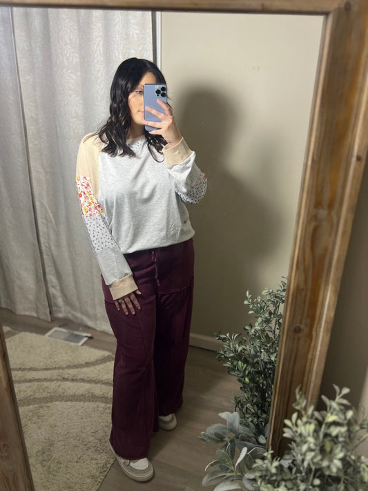 Wild Ginger Mineral Wash Tiered Pants