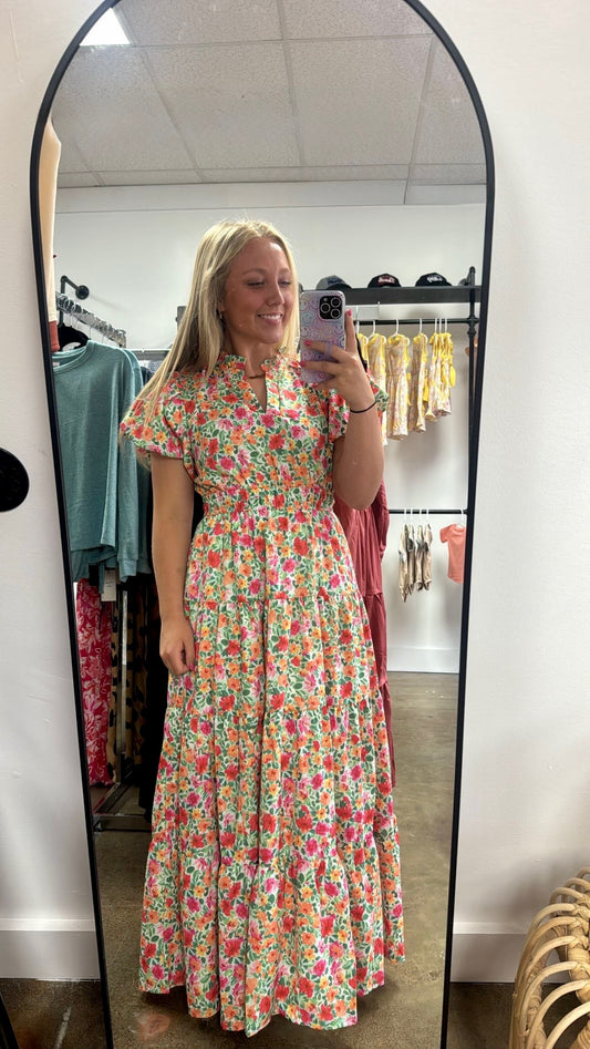 Ditsy Floral Maxi Dress