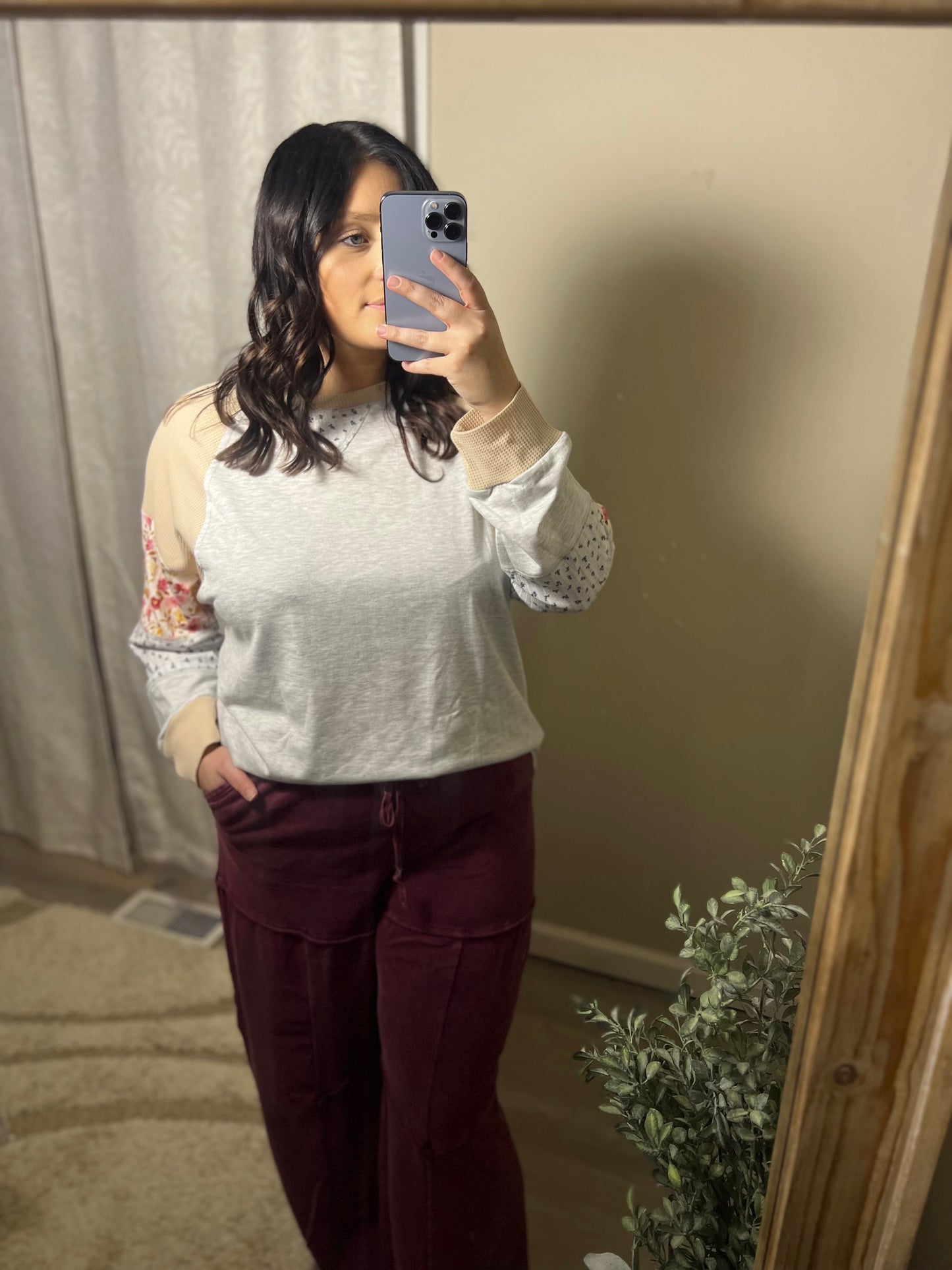 Wild Ginger Mineral Wash Tiered Pants