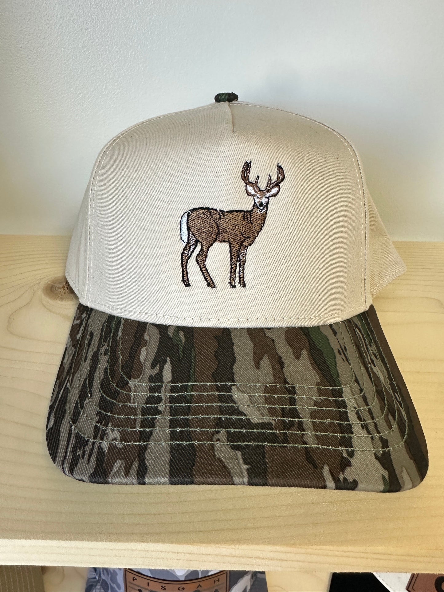 Deer Stitch Tree Bark Camo Hat